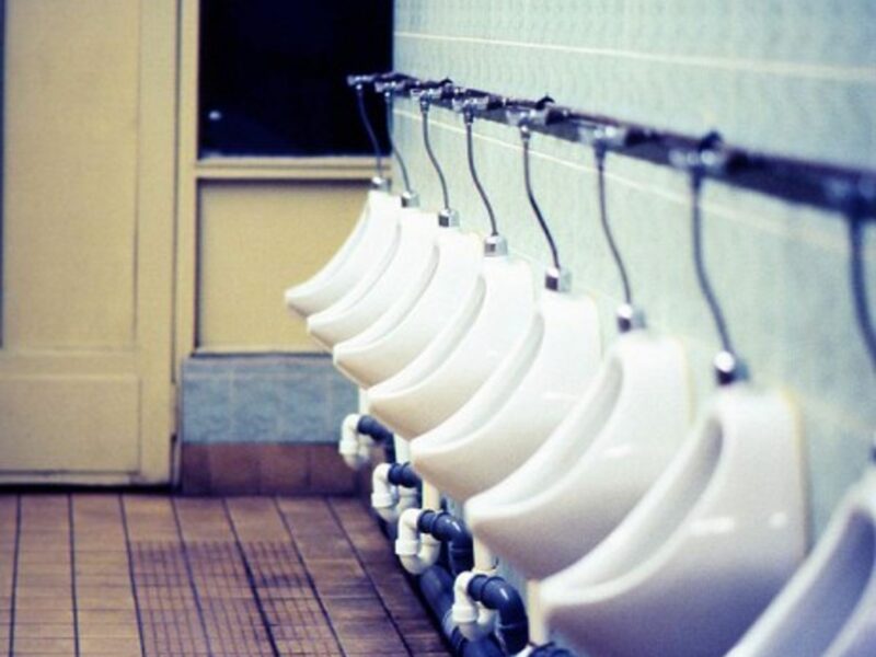 You're out with the old, urine with the new... (T.Voekler)