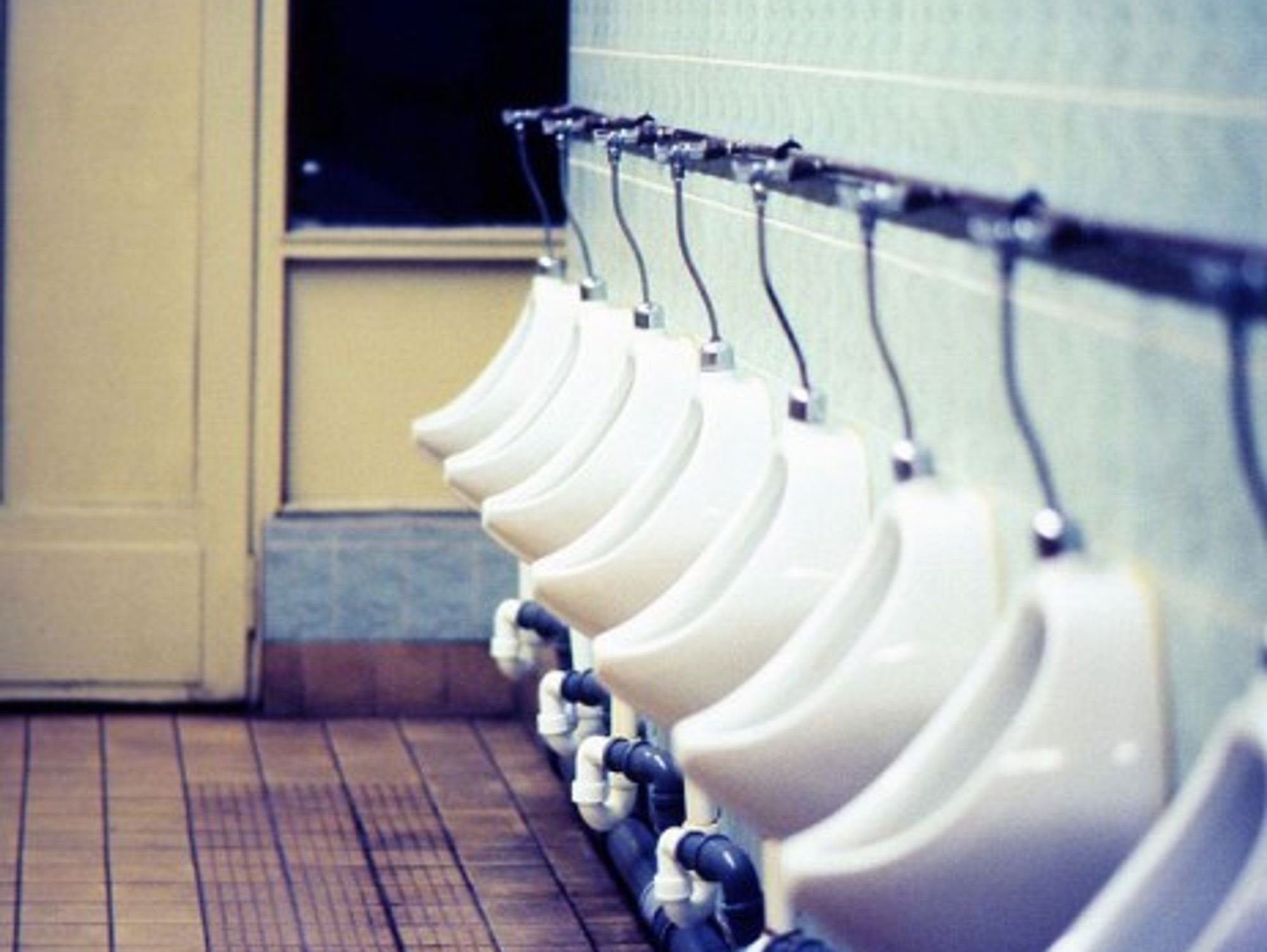 You're out with the old, urine with the new... (T.Voekler)