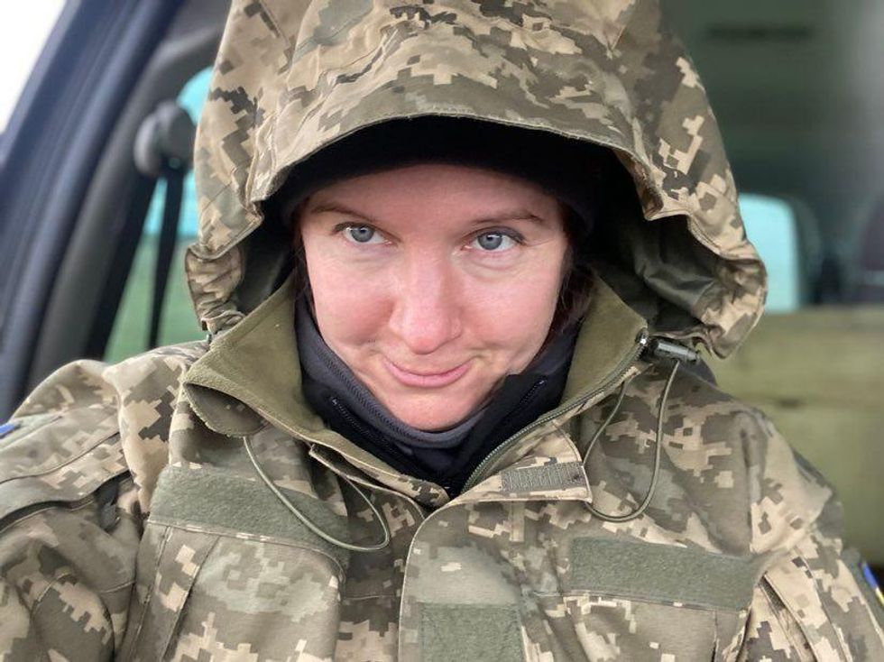 Zakrevska says journalists should stop asking about her uniforms