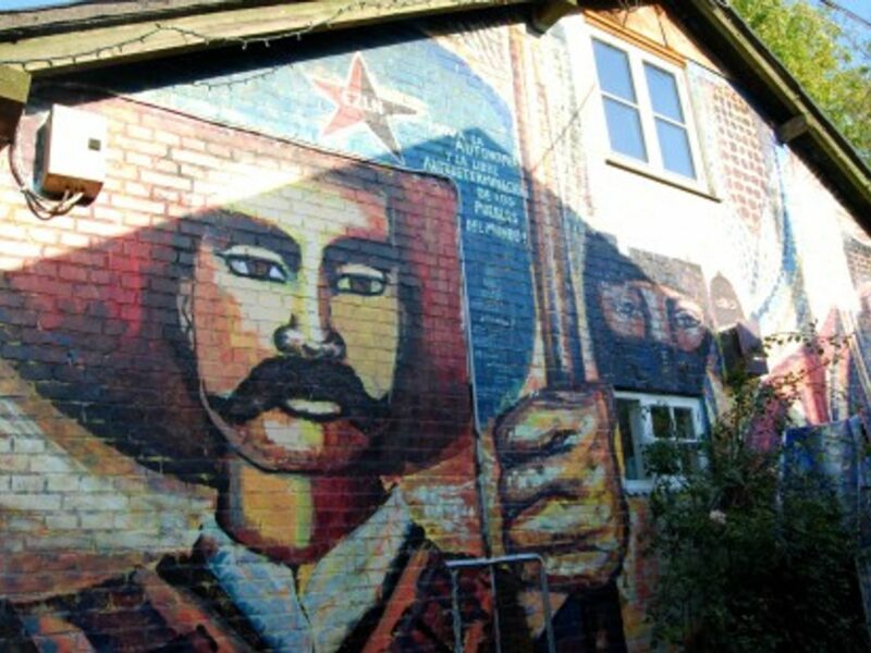 Zapatista mural in Christiania