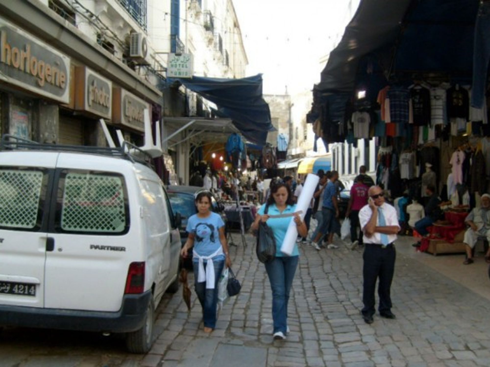 Zarkoun Street in Tunis