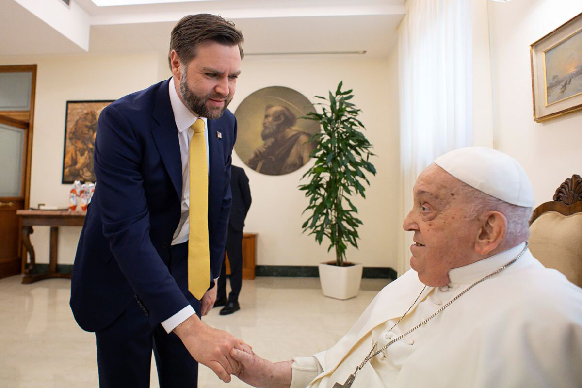 VP Vance Meets With His Holiness Pope Francis on Easter Sunday