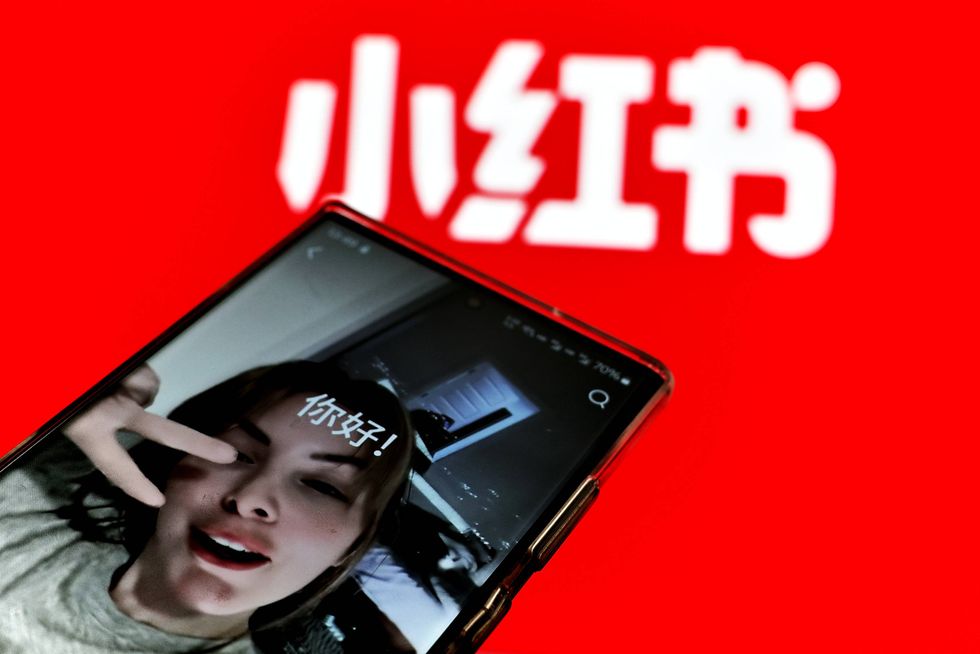 The Chinese Social Media Platform Xiaohongshu, which translates as Red Note or Little Red Book​