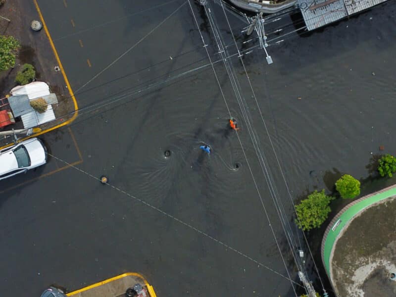 Severe flooding following heavy rainfall created chaos in Mexico City, México state and other regions of central Mexico on Monday, crippling mobility, disrupting public transportation and inundating a hospital. The northeastern part of Mexico City reported rainfall peaks of up to 45 liters per square meter.