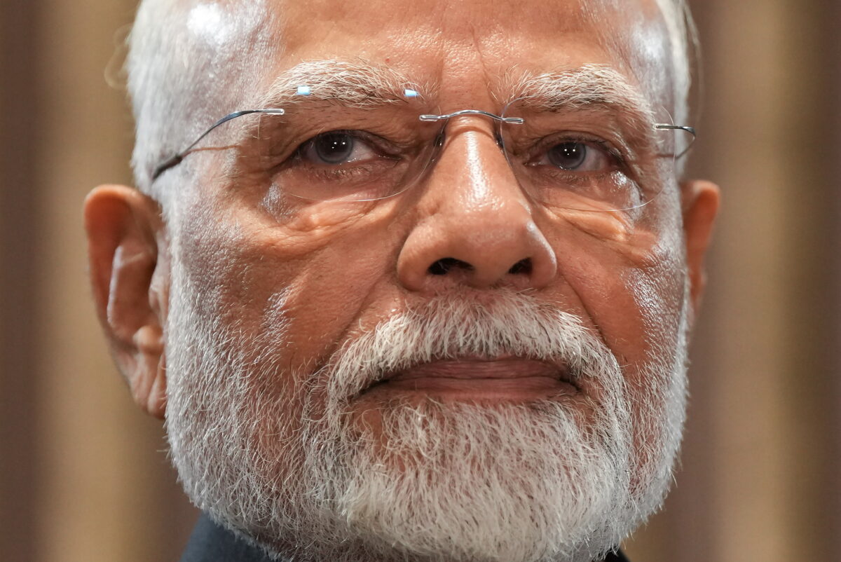 Photo of Indian Prime Minister Narendra Modi