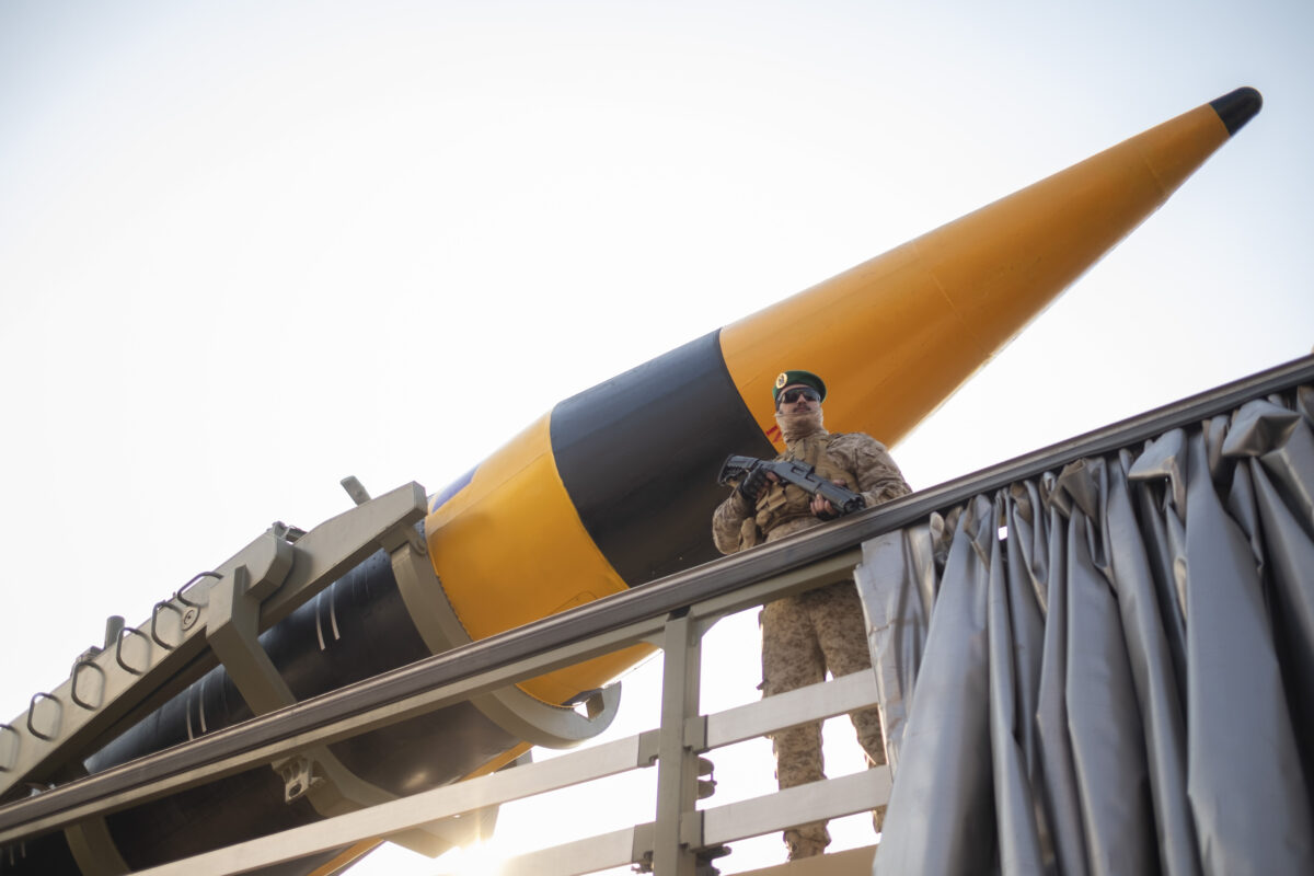 soldier with missile
