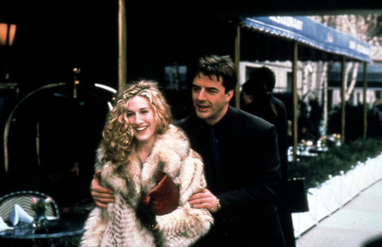 Photo of Carrie Bradshaw and Big in Sex and the city season 2