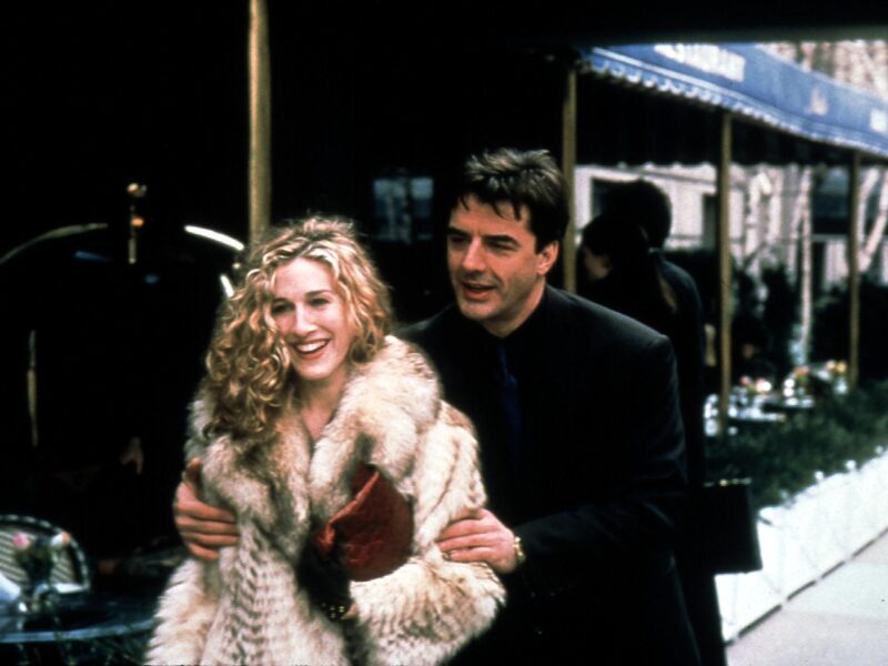 Photo of Carrie Bradshaw and Big in Sex and the city season 2