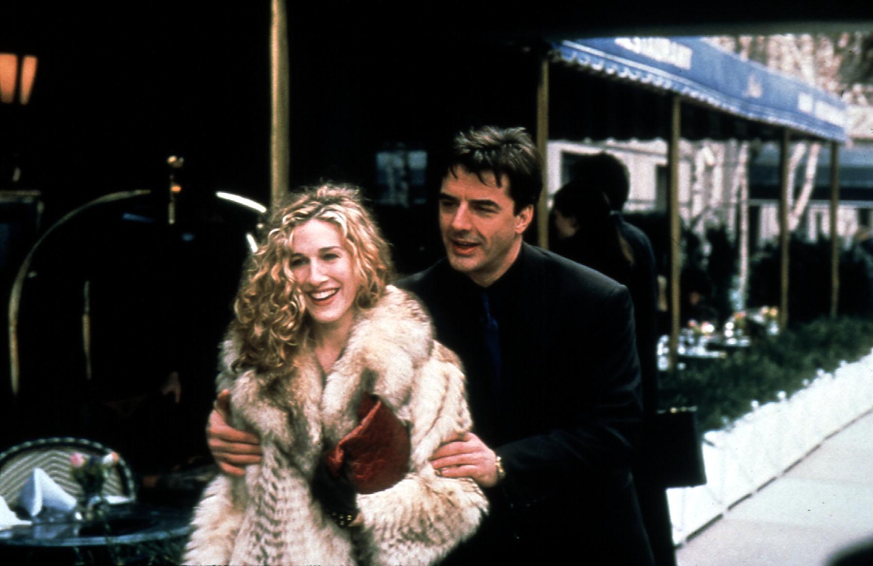 Photo of Carrie Bradshaw and Big in Sex and the city season 2