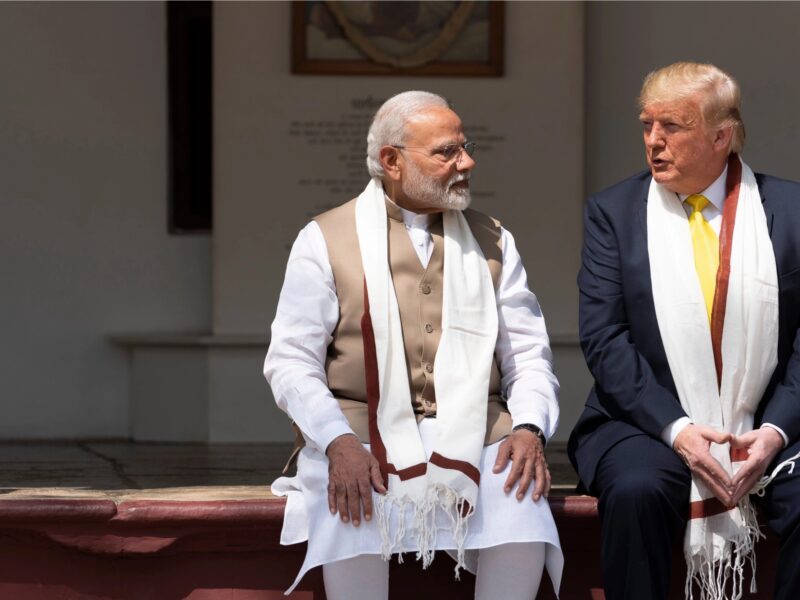 Photo of Modi and Trump