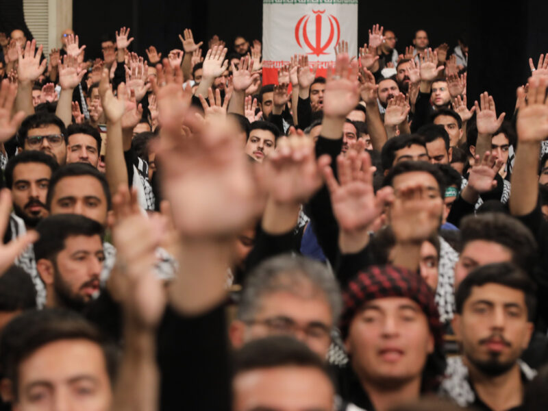 August 16, 2025, Tehran, Iran: Iranians take part in an Arbaeen Day ceremony marking the end of the 40th day after the Shiite holy day of Ashura, in Tehran.