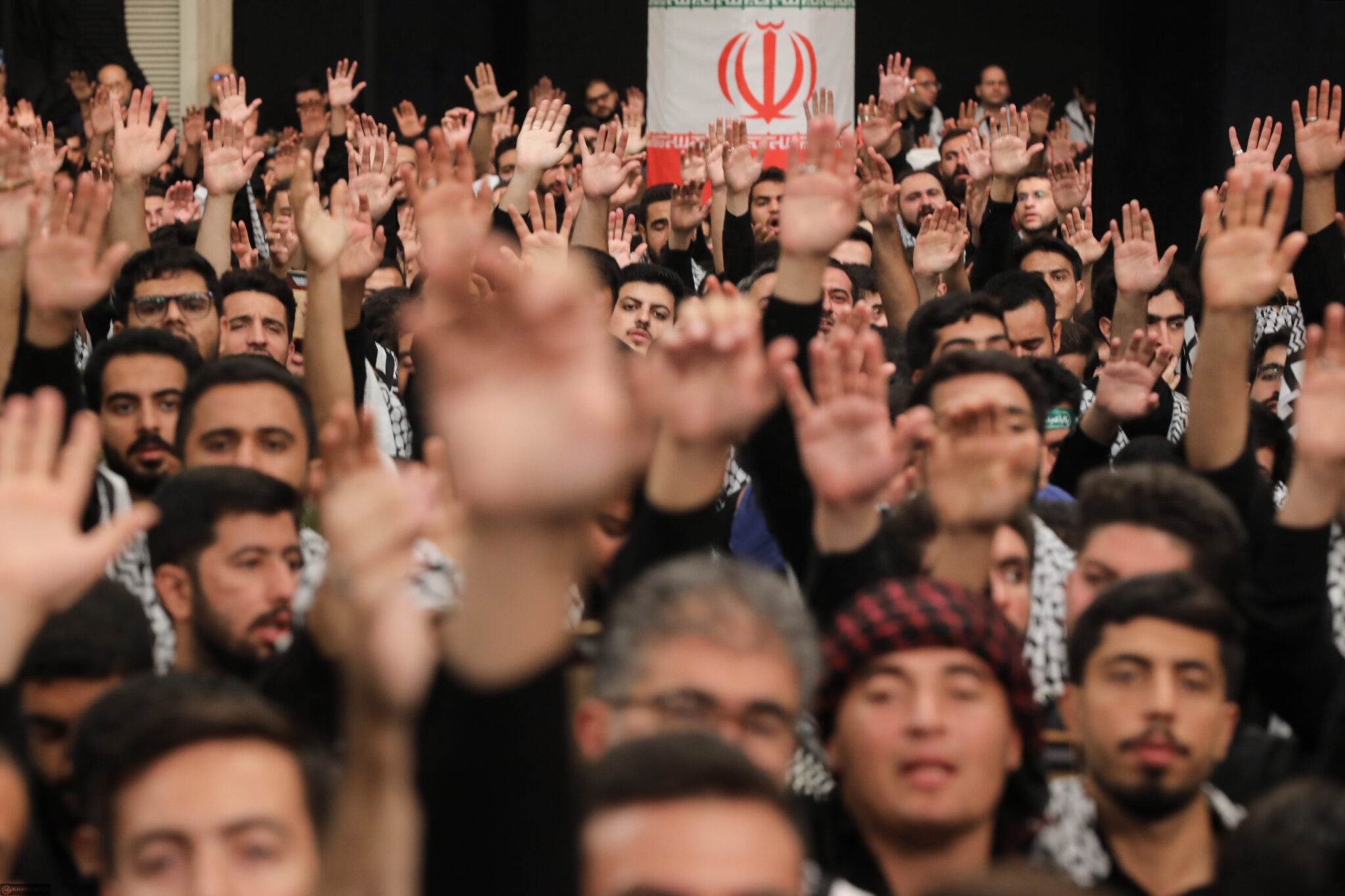 August 16, 2025, Tehran, Iran: Iranians take part in an Arbaeen Day ceremony marking the end of the 40th day after the Shiite holy day of Ashura, in Tehran.