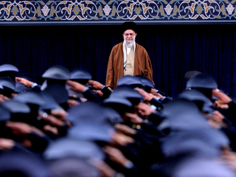 Tehran, Iran: Iran's Supreme Leader Ayatollah Ali Khamenei.