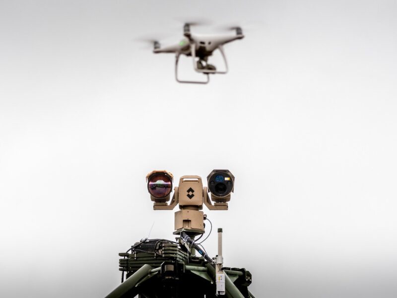 NATO drone monitoring systems during air defense operations on Sept 10 in Poland.