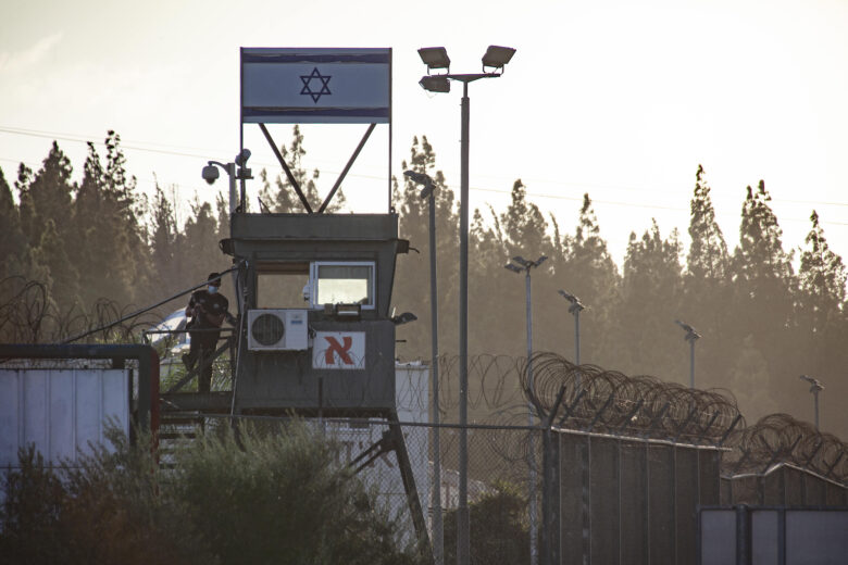 Photo of Megiddo prison in Israel.