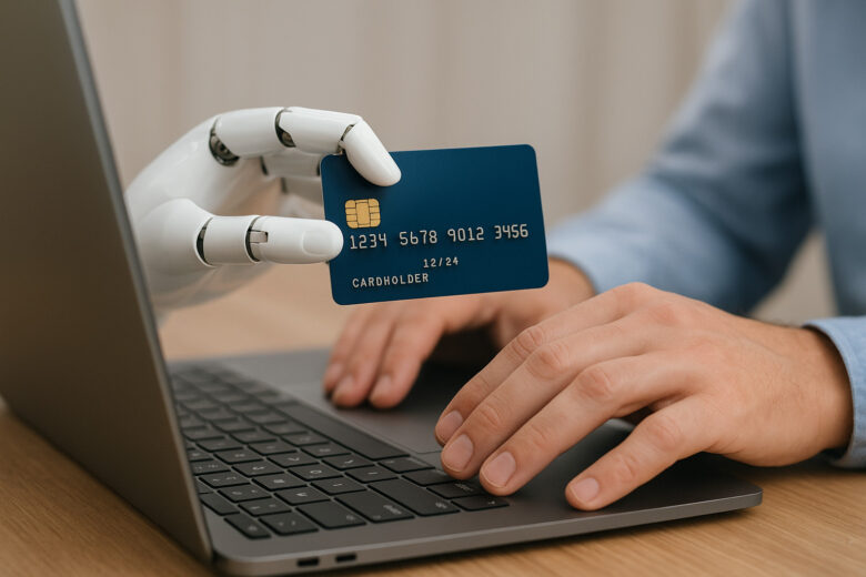 Photo of what it would look like to shop online via AI.