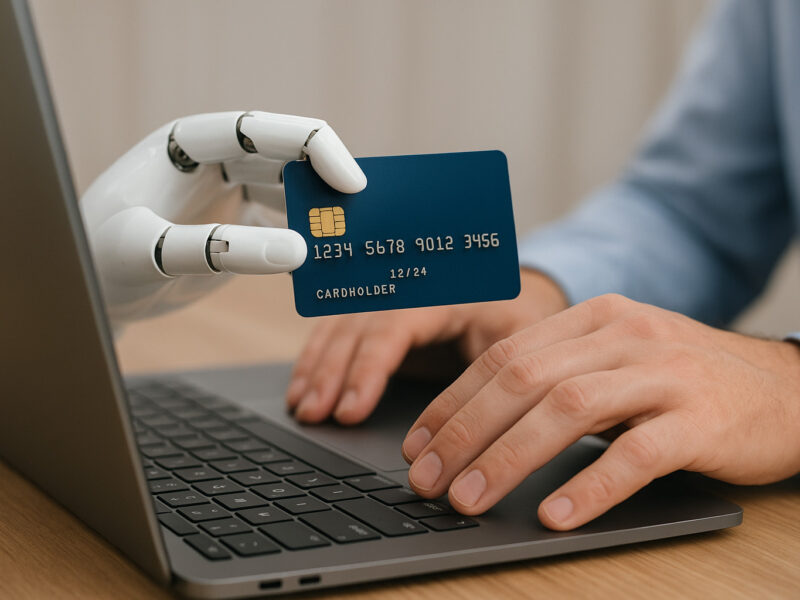 Photo of what it would look like to shop online via AI.