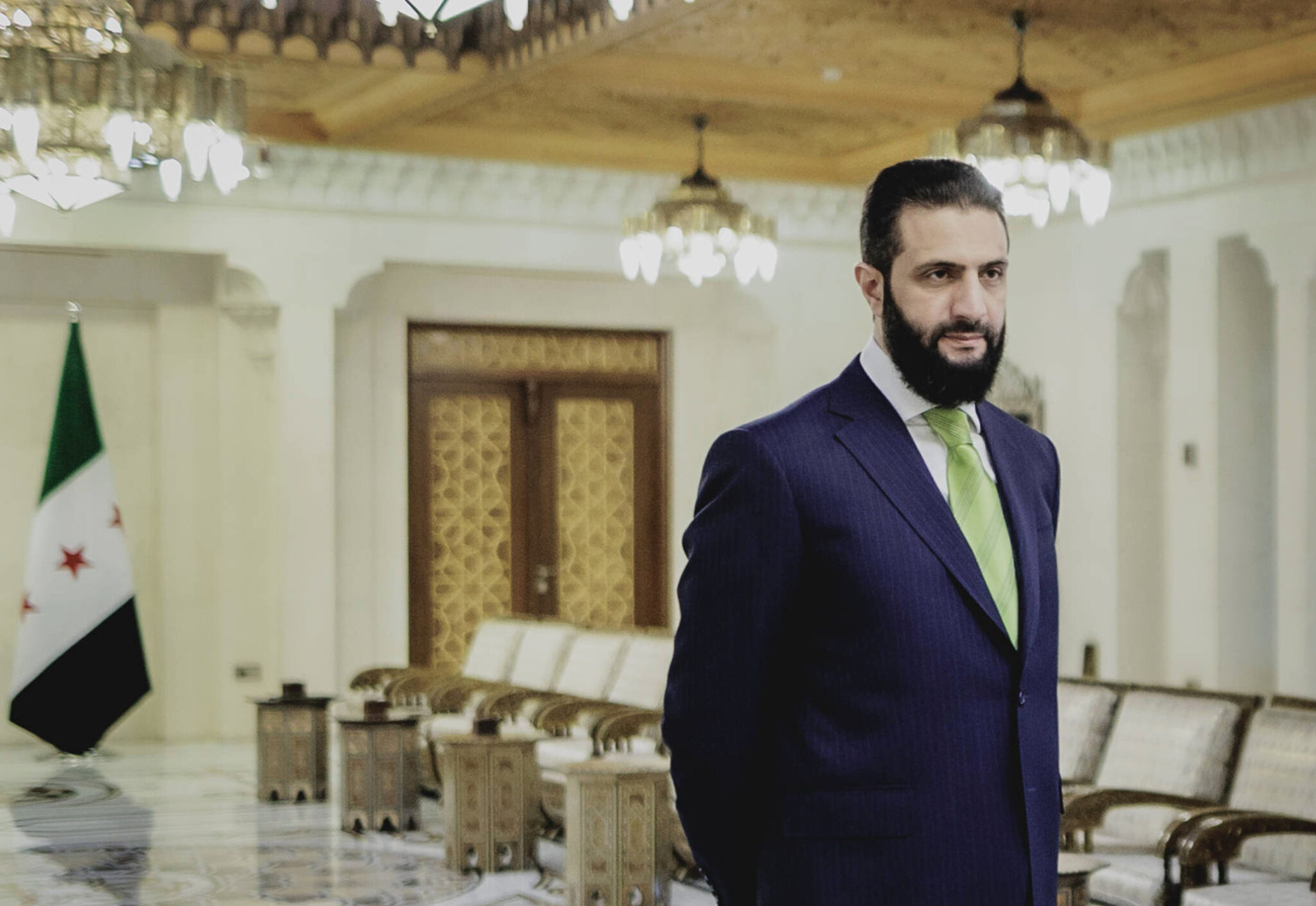 Ahmad Al Sharaa, Transitional President of Syria, in Damascus, on 20th March 2025