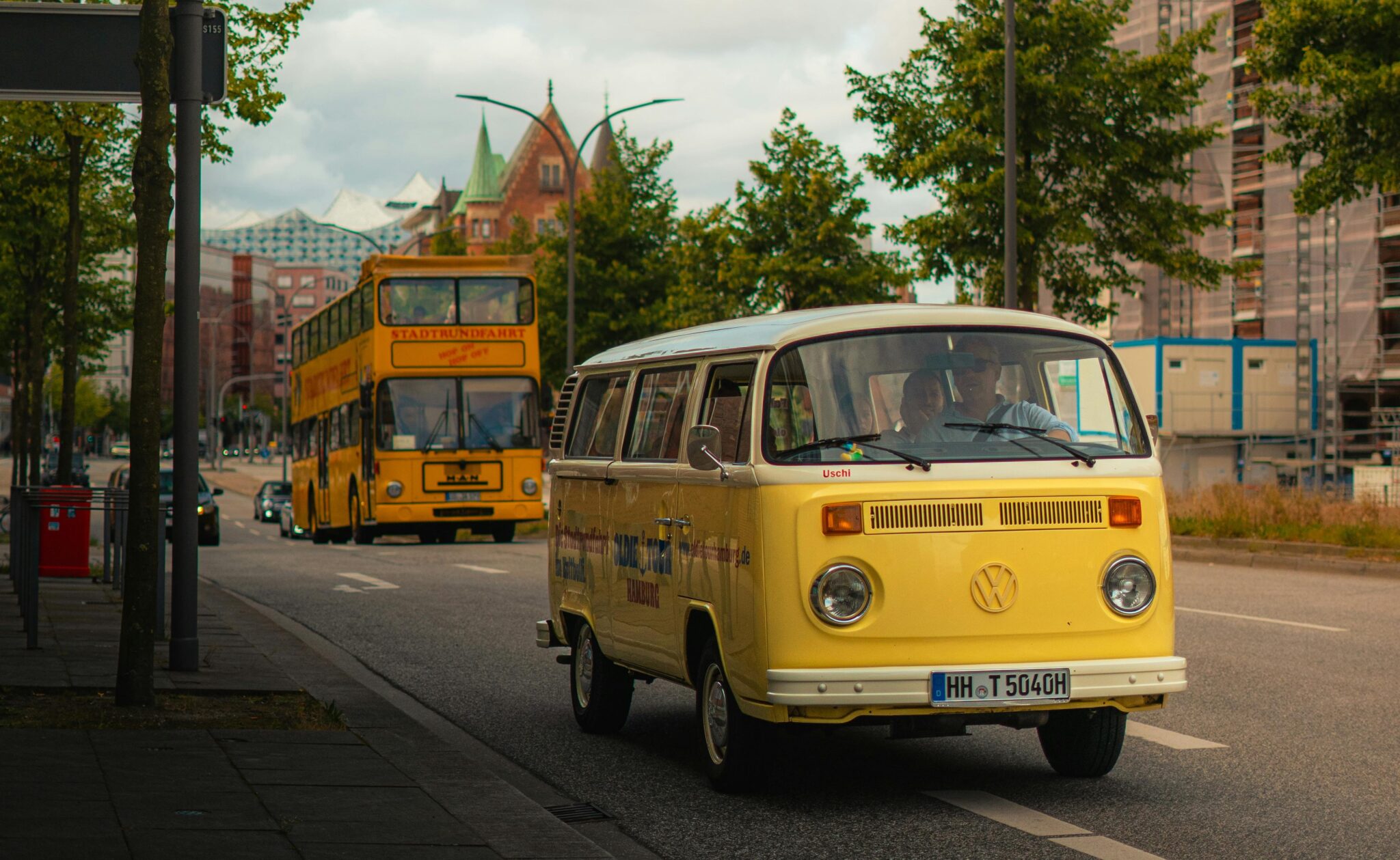 WV Microbus in Hamburg
