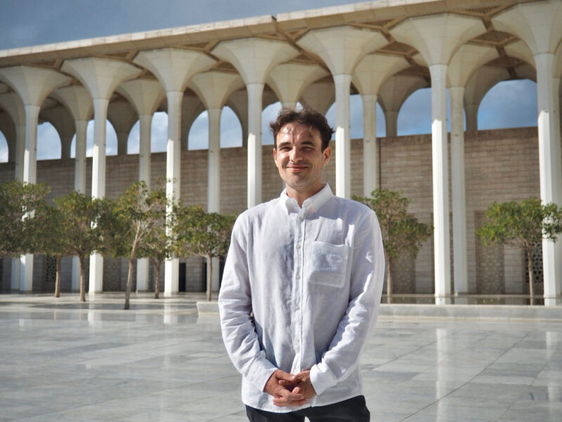 Journalist Christophe Gleizes.